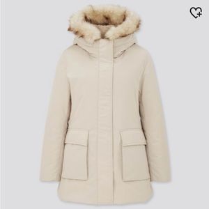NWT Uniqlo Warm Down Short Coat size Large